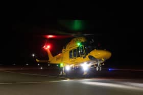 Lincs & Notts Air Ambulance night mission