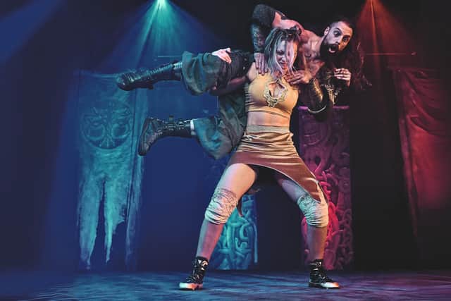 Combined wrestling experience brings thrilling, jaw-dropping action to the stage.