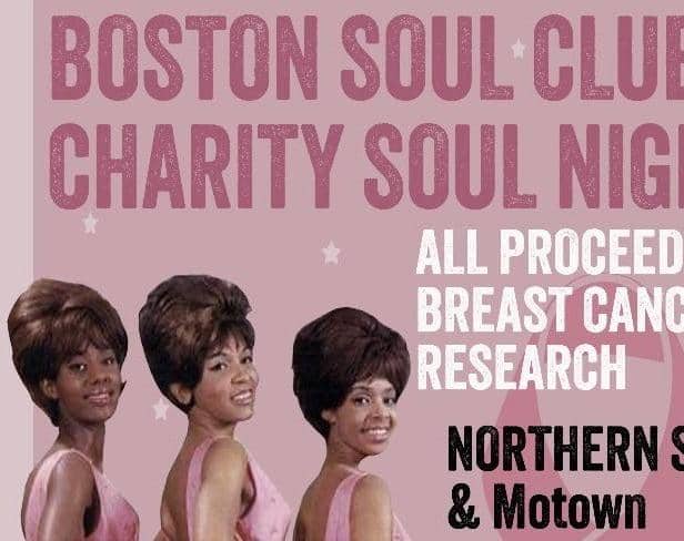 Coming to Boston's Conservative Club this Saturday (May 11), Boston Soul Club's charity soul night.