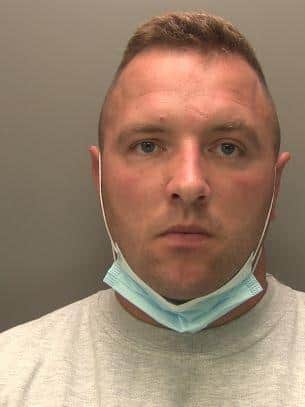 Thomas O'Brien has been sentenced to five years and ten months in custody, half of which will be served on licence. Image: Lincs Police