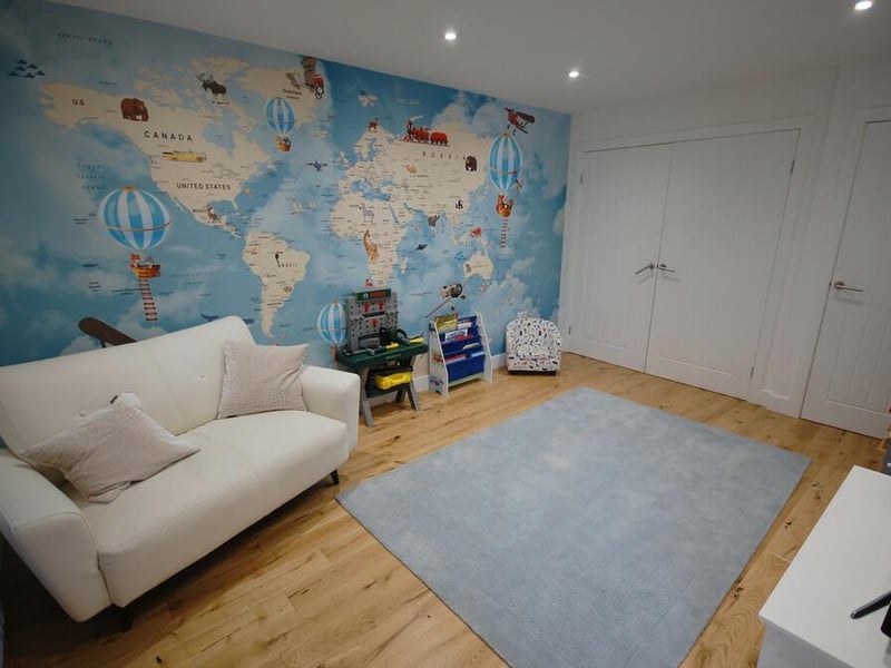 The family/games room.