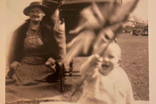 VE Day celebration in Sleaford in 1945.