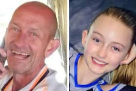 Lee Baker, 48, and his 10-year-old daughter Esme died in a caravan blaze in Ingoldmells.