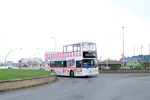 Scoop officially joins the Seasider fleet at the launch event in Skegness.