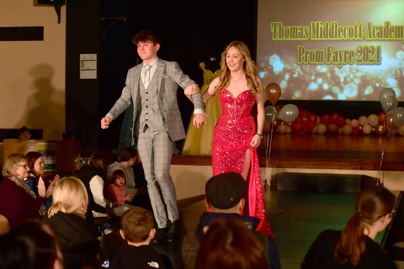 In addition to the catwalk showcase, the event featured a raffle.
