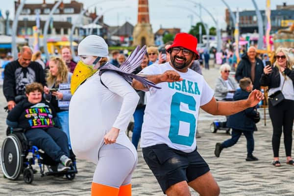 The SO Festival in Skegness.