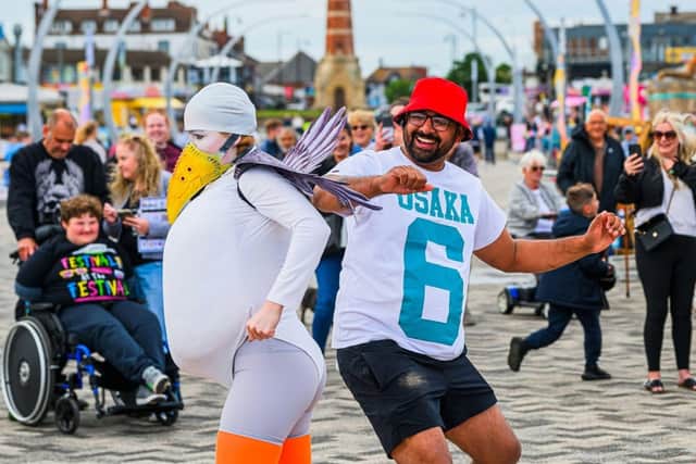 The SO Festival in Skegness.