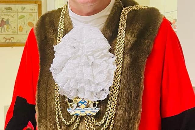 Cllr Barrie Pierpoint, the 490th Worshipful the Mayor of Boston