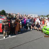 The Vikings Rally stopped off in Skegness on its tour of the county.