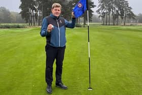 Head professional Adam Keogh was in fine form at Woodhall Spa Golf Club.