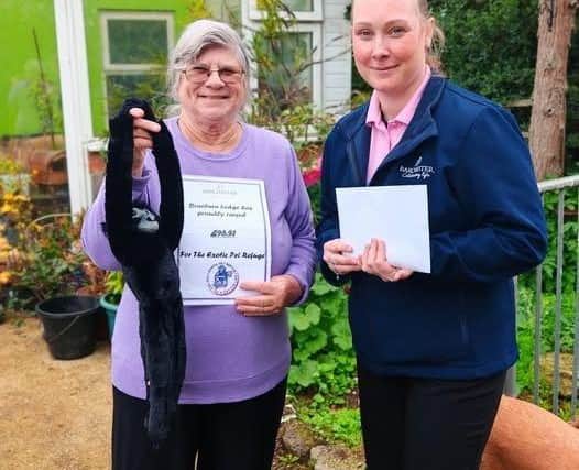 Pam (left) and Yasmine (right) from Braeburn Lodge