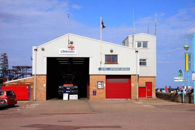 Skegness RNLI station.