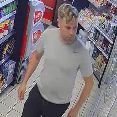 Do you know this man? Police would like to speak to him.