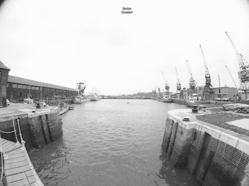 Boston Docks.