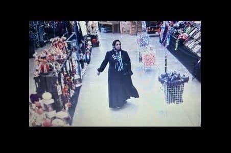 Lincolnshire Police believes this woman can help them with their enquiries.