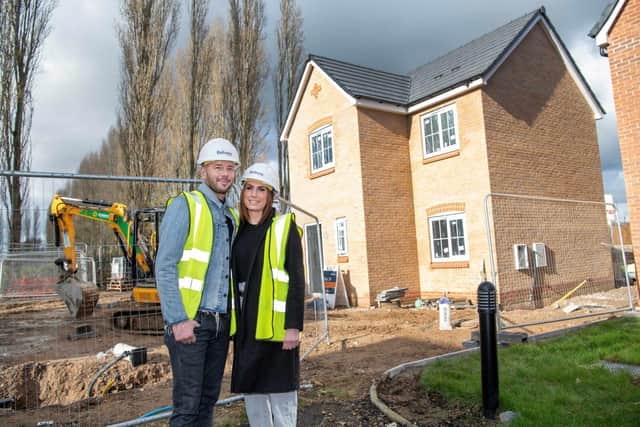 Bellway buyer Jodie Smith is happy with her home at Willow Rise