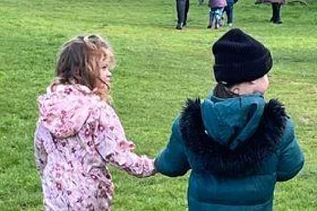 A toddle waddle was held in Burgh le Marsh for Comic Relief.