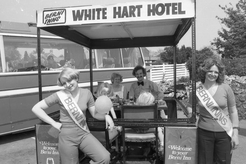 Representing The White Hart Hotel.
