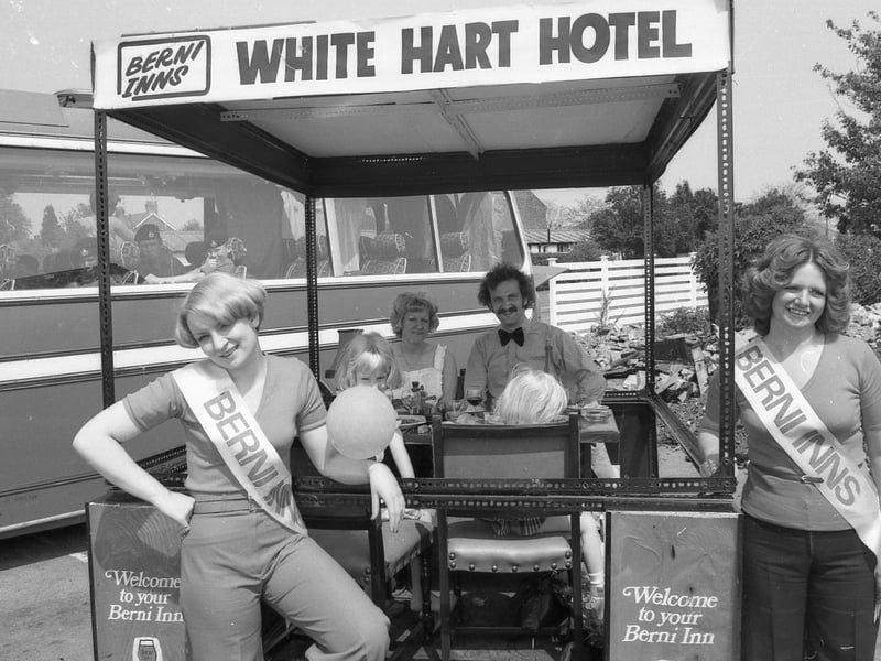 Representing The White Hart Hotel.