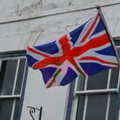 Flags are out