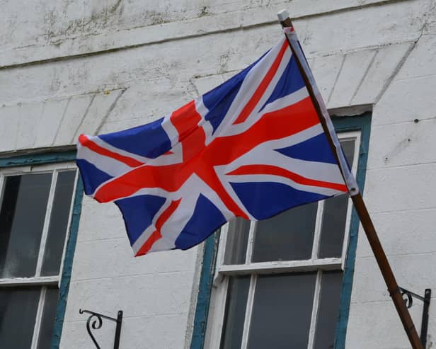 Flags are out