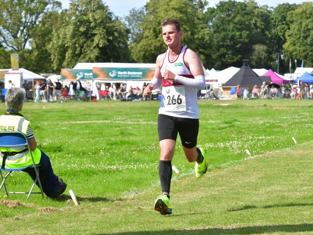 10 mile road race, 2nd Sleaford finisher