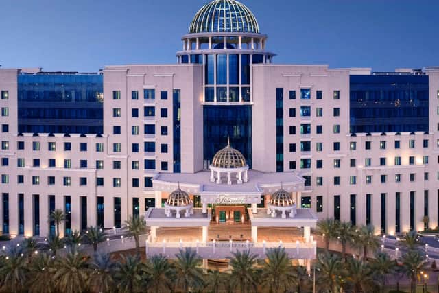 Jane stayed at The Fairmont in Riyadh