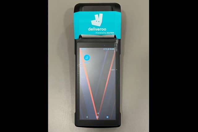 The mobile tablet section of a wireless point of sales machine was stolen in the burglary, Lincolnshire Police said. Picture: Lincolnshire Police