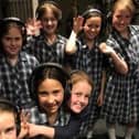 Year 3 and 4 pupils at Ranby House School have released two original songs, "Slippers So Red" and "T