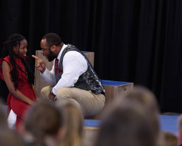 The Royal Shakespeare Company worked with Skegness area schools  to perform a special production of Romeo and Juliet.