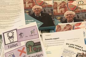 ‘Bob’s Brainwaves’ pack contain a range of useful information for Dementia