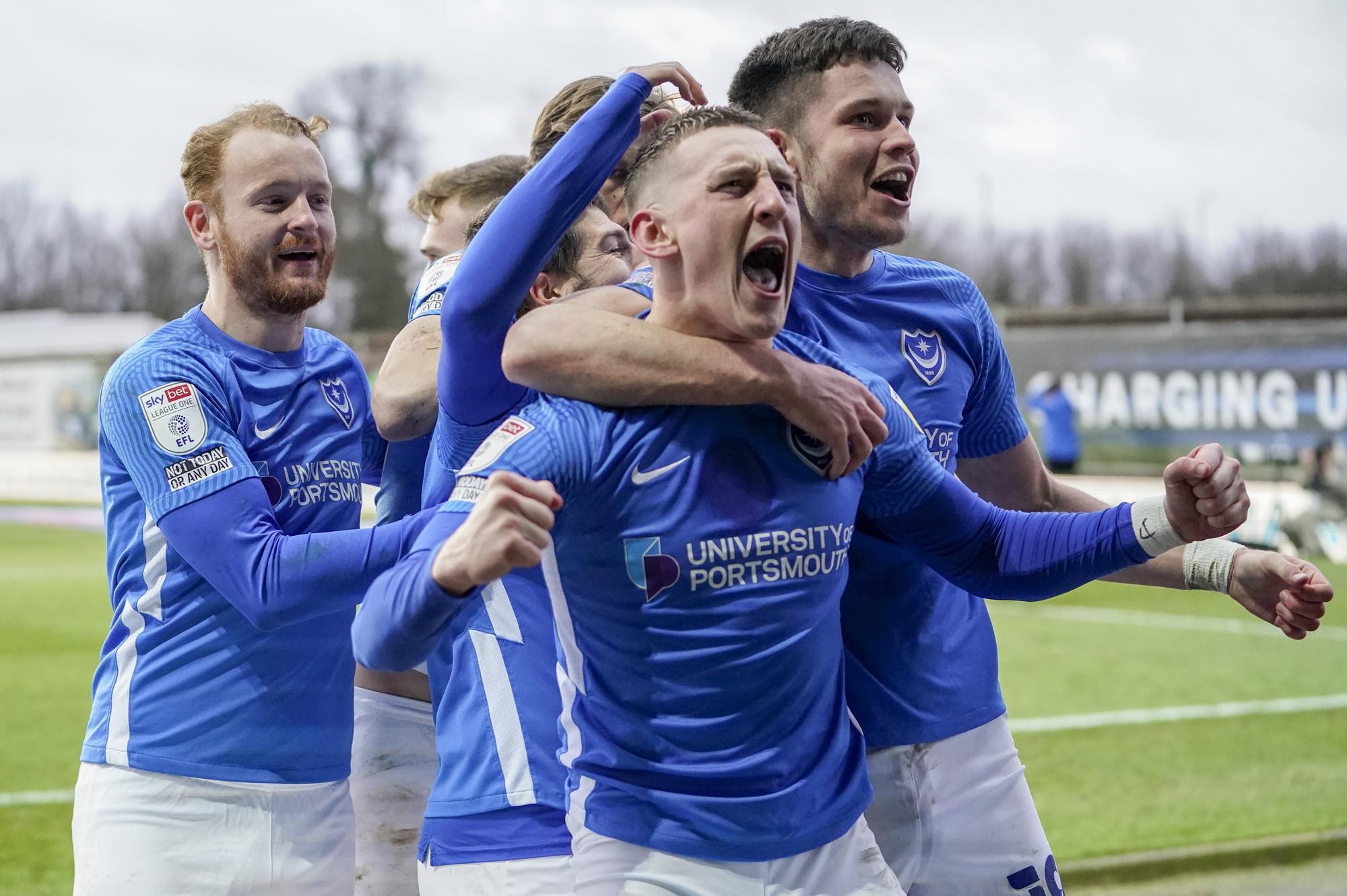 Pompey could make jut the two changes against Burton , with Mahlon Romeo hoping for a return as well as Ryan Tunnicliffe coming in for Joe Morrell.