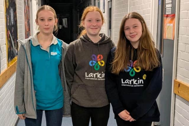 Kitty Hopkinson, Emily Lambie and Issy Shanks.