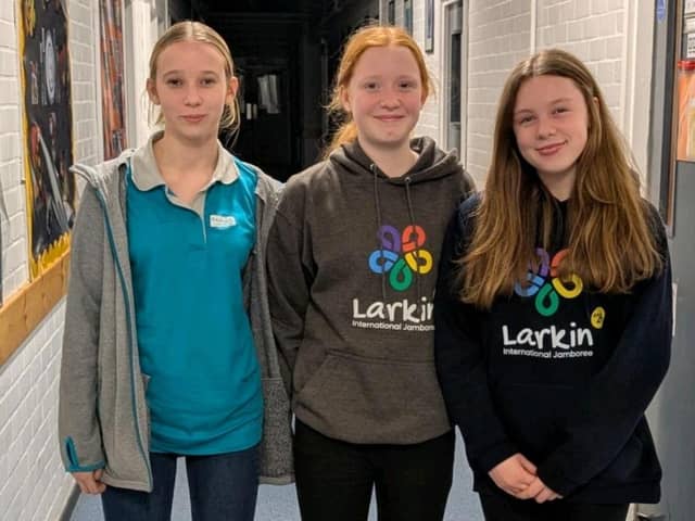 Kitty Hopkinson, Emily Lambie and Issy Shanks.