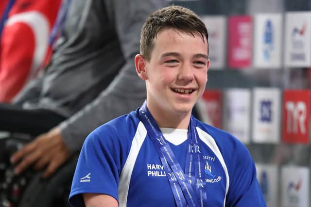 Louth's Harvey Phillips - chasing Paralympics dream.