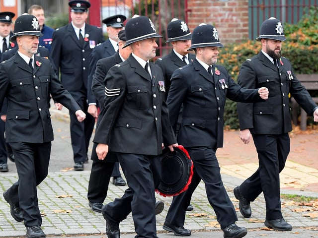 Emergency services were among the organisations represented at Horncastle. Photo: Thomas Hooley
