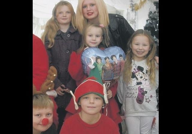 Some of those at Winthorpe's Christmas Fair, held at the Community Hall by Winthorpe Youth and Resident’s Association.