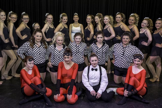 Movie Madness was the title of the annual show staged by the Elite Academy of Dance at The Riverhead Theatre, Louth, in 2014. The event involved students from as young as two showing off their skills in ballet, tap, modern theatre, cheerleading, street dance and acro. Pictured are the senior performers.