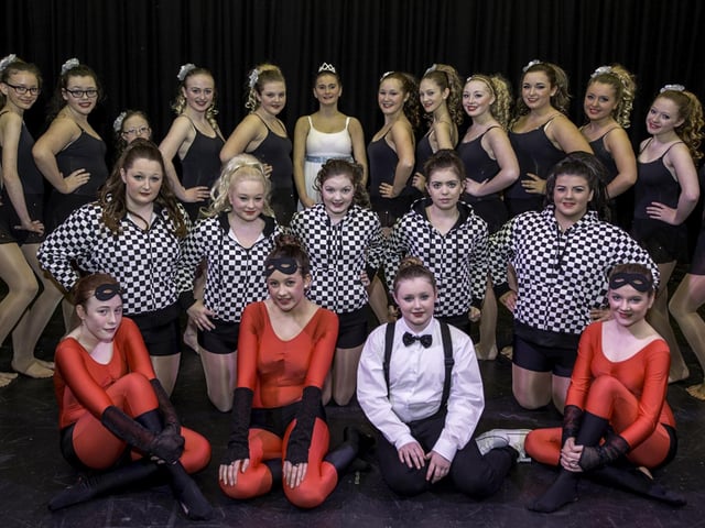 Movie Madness was the title of the annual show staged by the Elite Academy of Dance at The Riverhead Theatre, Louth, in 2014. The event involved students from as young as two showing off their skills in ballet, tap, modern theatre, cheerleading, street dance and acro. Pictured are the senior performers.