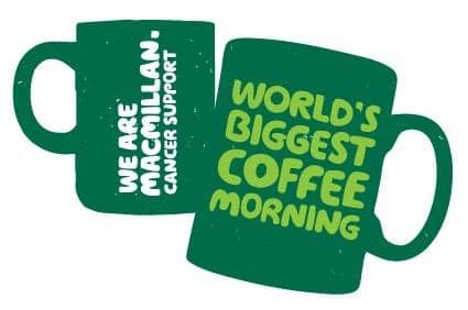Support MAcmillan's Biggest Coffee Morning events