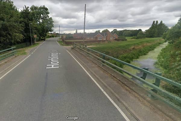 Stickney's Dog and Duck Bridge, Horbling Lane. Image: Google maps