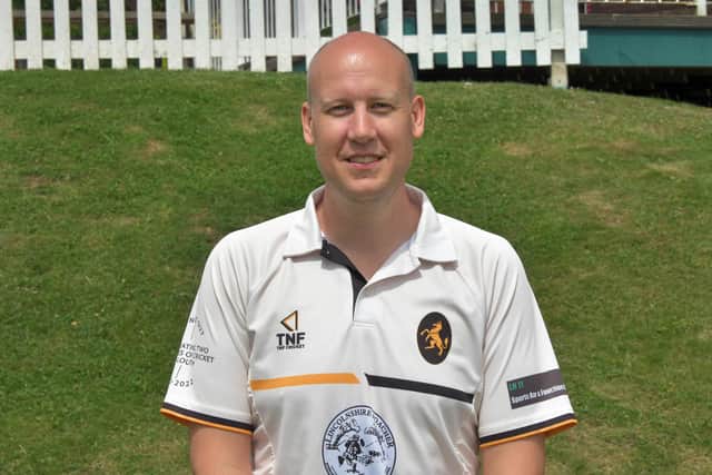 Jason Collinson - part of the match-winning partnership on Saturday.