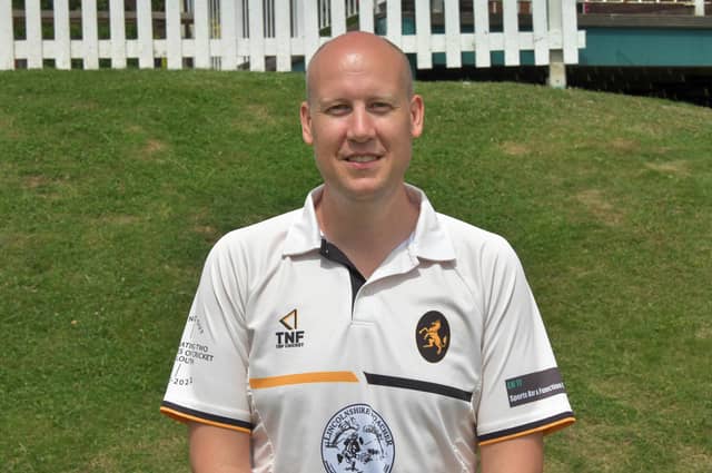 Jason Collinson - part of the match-winning partnership on Saturday.