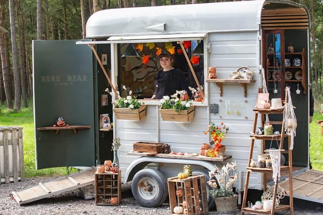 Rare Bear Studio of Louth at last year's Artisan market at Stourton.
