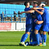 Delight for Gainsborogh Trinity after they got their league season off to a flyer. Pic by KLS Photography.