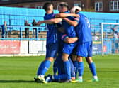Delight for Gainsborogh Trinity after they got their league season off to a flyer. Pic by KLS Photography.