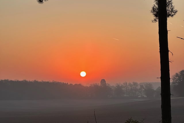 Here's another stunning early morning photo, taken and sent in by Josh Gregory.