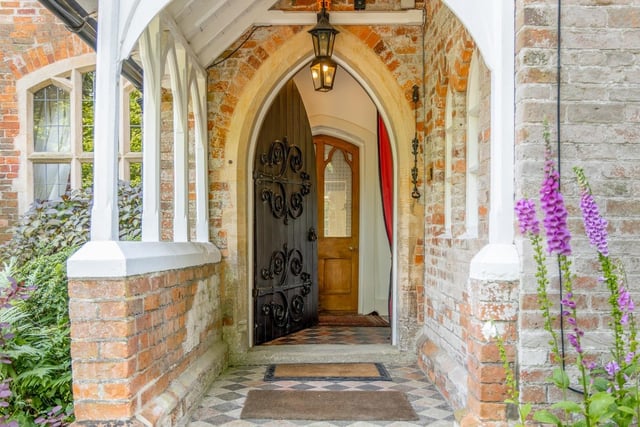The porch.