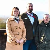 Faye Pudney, visitor economy officer, Mick Grundy from Gainsborough Old Hall and Coun Paul Howitt Cowan