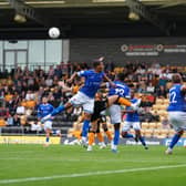 Boston v Wealdstone match action. Pic by Alex Mather Photography.
